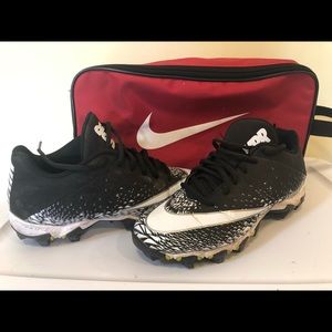 Nike Vapor Shark 2 Football Cleats 6.5 & Nike Bag